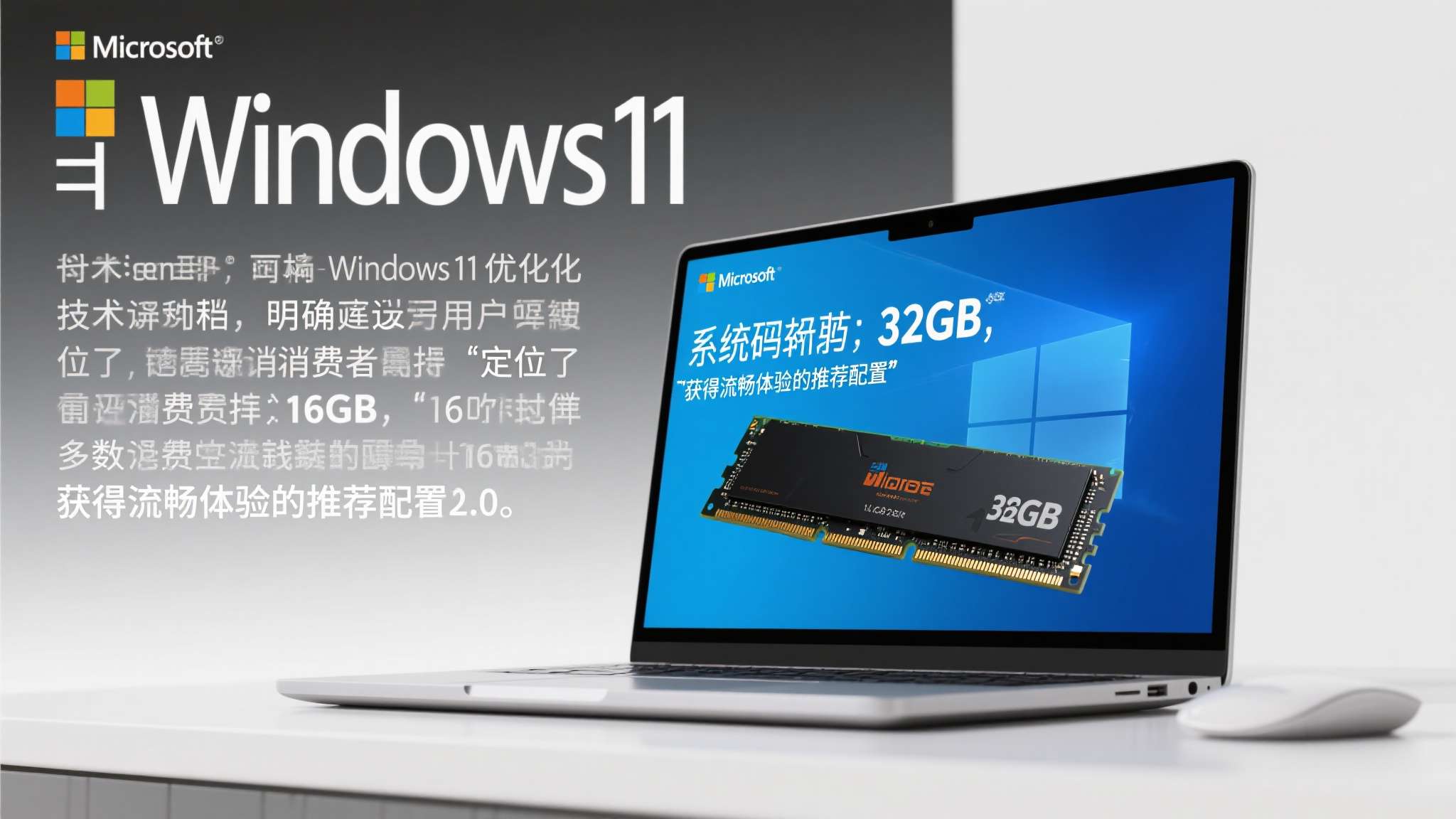 近期，微软在一份面向Windows 11优化的技术文档中，明确建议用户将系统内存